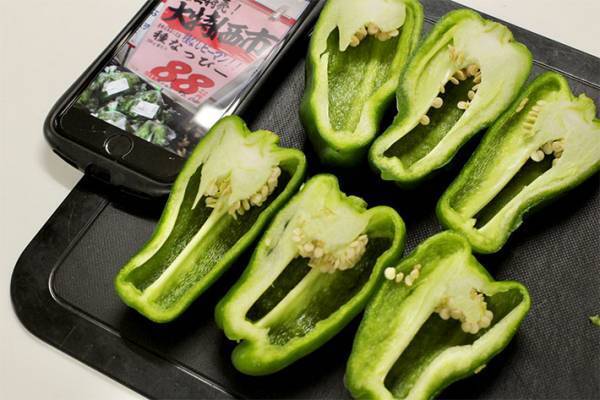 種なしのピーマンを買ったはずが…　まさかの展開に「笑った」