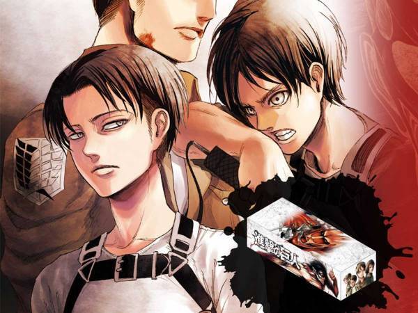 限定デザインの収納BOXが付いた『進撃の巨人』全巻セットが予約開始！