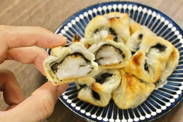 手作りおやつ、パイの中身は？　モチモチな『具』に「天才」の声