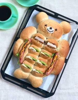 可愛いパンが詰まってる…と思いきや？　まさかのギャップに、２４万人が爆笑