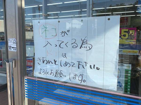 コンビニに変わった貼り紙　しかし次の瞬間「これはいる」と思ったワケ