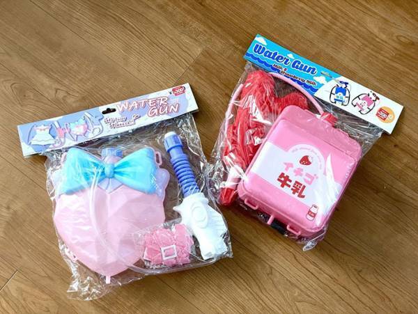 『３COINS』ってすごい！　ハイクオリティなシャボン玉＆水鉄砲に子供大興奮