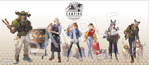 『グランブルーファンタジー よろず屋シェロ in マルイ出張所 2021夏』が開催！　サマーキャンプがテーマのグッズが登場
