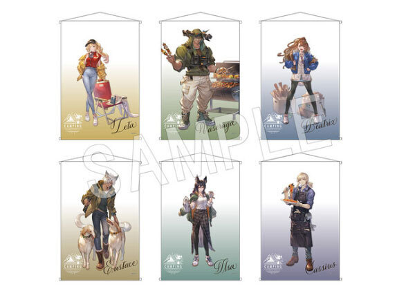 『グランブルーファンタジー よろず屋シェロ in マルイ出張所 2021夏』が開催！　サマーキャンプがテーマのグッズが登場