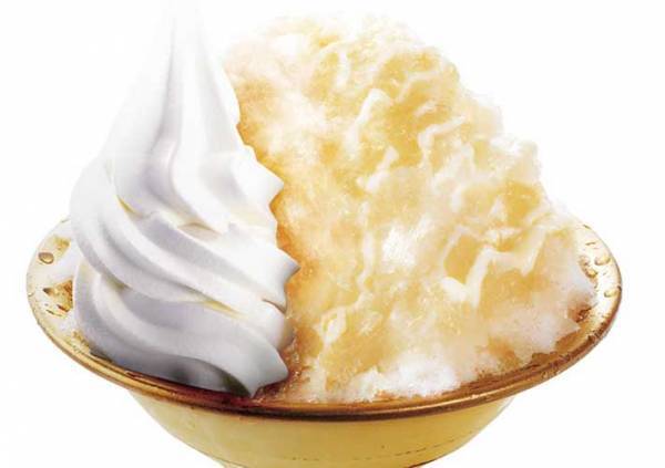 コメダ珈琲のかき氷を注文して驚愕　想像を超えるサイズに「ミニとは？」