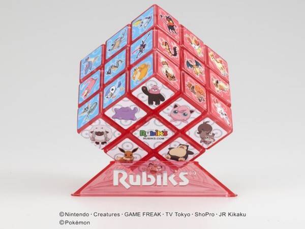 子供も大人も楽しめる！　ポケモンのルービックキューブが発売