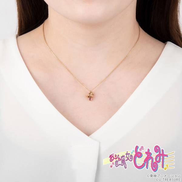 魔法玉が首元で揺れる！　『おジャ魔女どれみ』コラボネックレスが登場