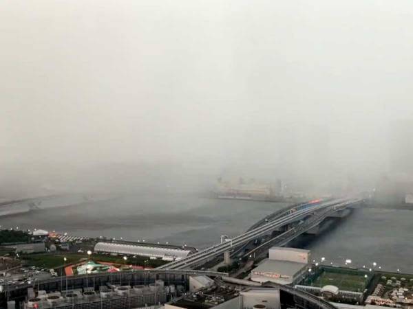 ゲリラ豪雨の怖さがよく分かる　早送り映像が１３０万回以上再生され「衝撃」の声