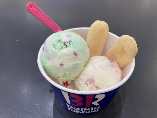 サーティワンアイスクリームが亀田製菓と奇跡のコラボ おすすめNo.１フレーバーを実食