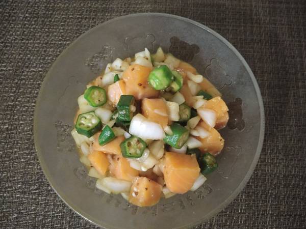 夏はネバネバ野菜のオクラが旨い！ 彩りもキレイな『タルタル風サラダ』のレシピをご紹介！