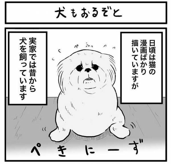 実家の犬が恋しくて、動画を見ていた男性　そばにいる猫の『表情』に吹き出す