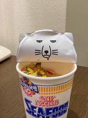 「私のウキウキを返してほしい」　カップヌードルを開けたら、出てきたのは？