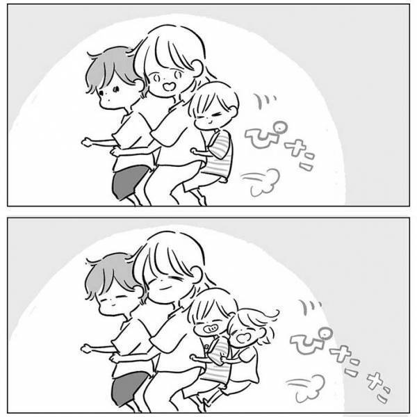 １人で寝るようになった息子　母親がそっと近付いてみると…？