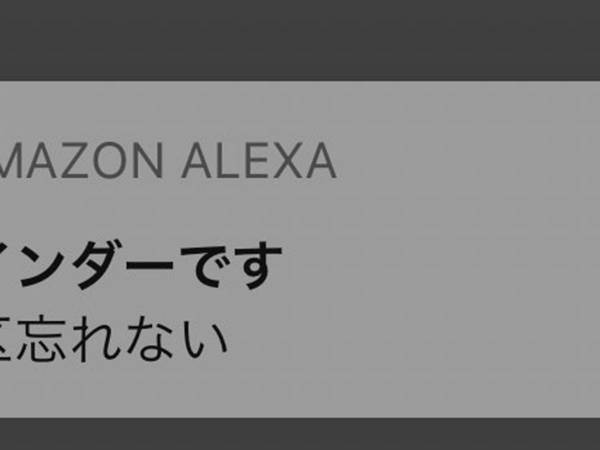 アレクサの聞き間違いに「お茶吹き出した」　体操服、忘れないと登録した結果？