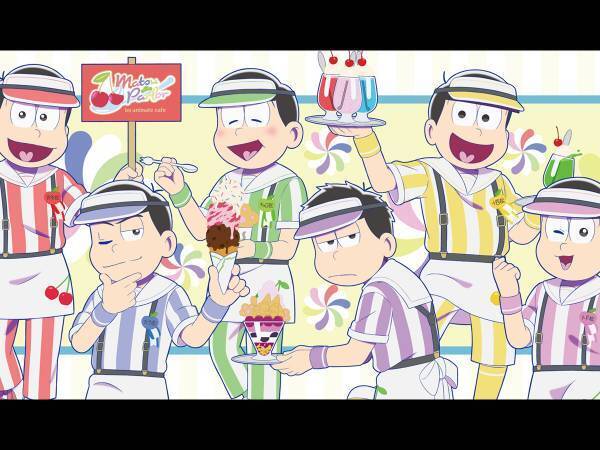 『おそ松さん』とアニメイトカフェがコラボ！　フルーツパーラーがテーマのオリジナルグッズも