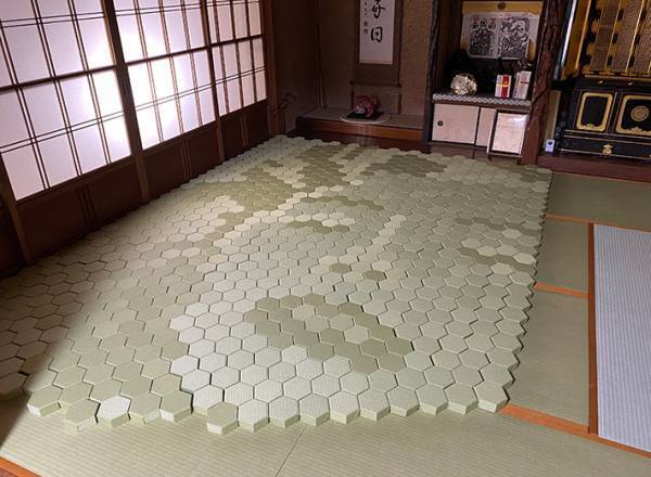 「畳を納品させていただきました」　公開された３枚に、絶賛相次ぐ