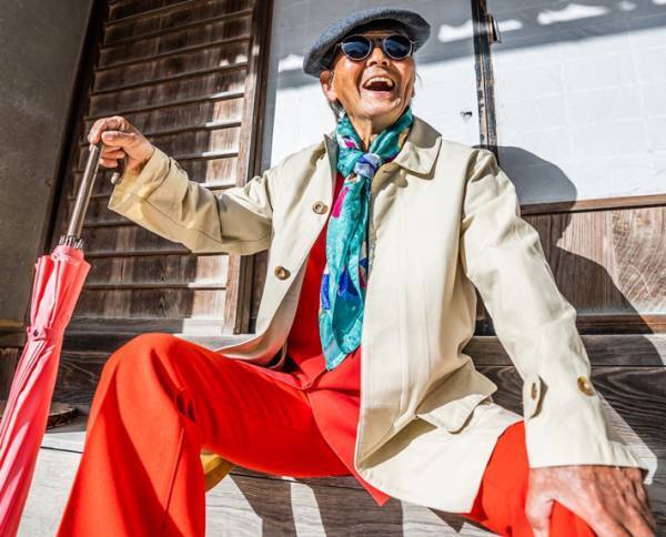 ８８歳のおじいさんが超ファンキーに？　ファッションの力に驚きの声