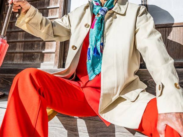 ８８歳のおじいさんが超ファンキーに？　ファッションの力に驚きの声