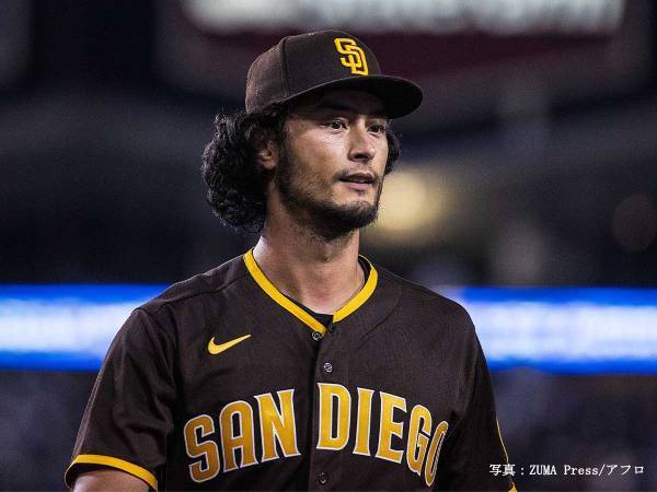 「こんなに曲がるの？」「打てるわけない」ダルビッシュの投球練習が話題に