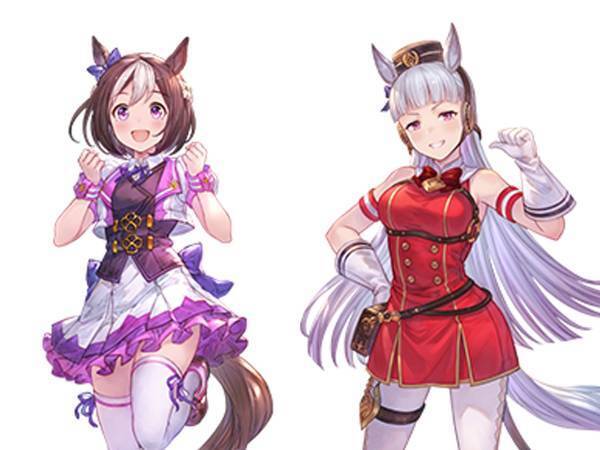 グラブル『ウマ娘』イベントのイラストが公開！　美麗な５人の姿に期待高まる