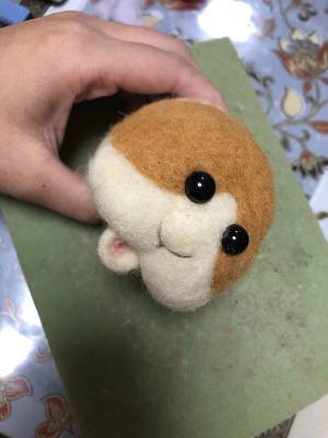 羊毛フェルトを作った結果…！？　衝撃のラストに「見事なオチだ」「爆笑した」