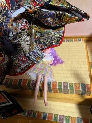 幼い姉弟がひな人形で遊んだ結果？　二度見不可避な光景に…！