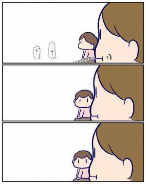 こっそりとお菓子を食べる母親　３歳娘との攻防戦に、吹き出す人続出