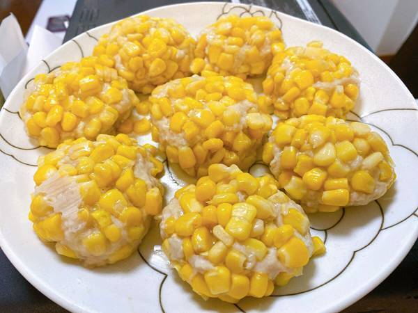 レンジで簡単！３０分以内でできちゃう！コーンしゅうまい