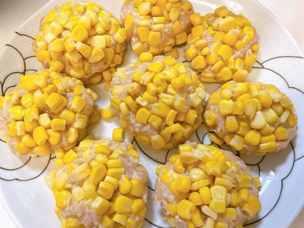 レンジで簡単！３０分以内でできちゃう！コーンしゅうまい