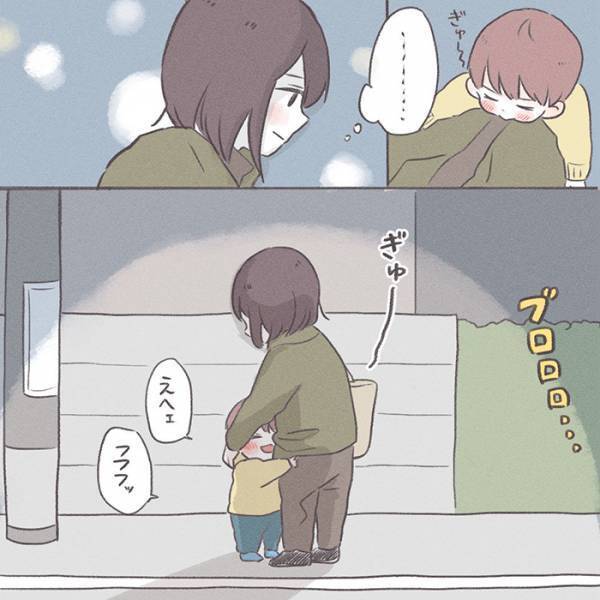 車を避けようとした母　１歳児のとった行動に「泣く」「分かる…！」