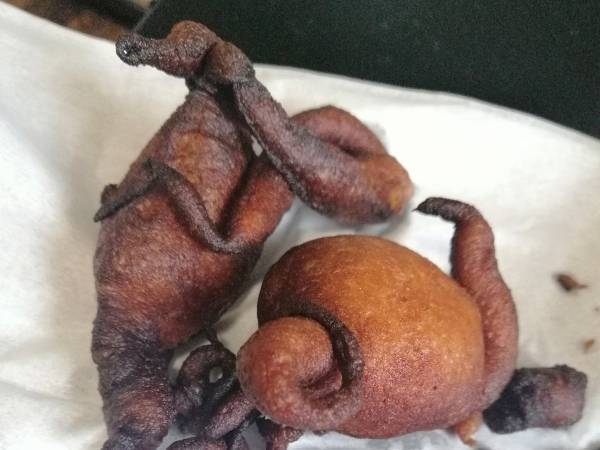 「魂を天ぷらにしたのかと…」　おやつを作ったはずが、完成品がコチラ！