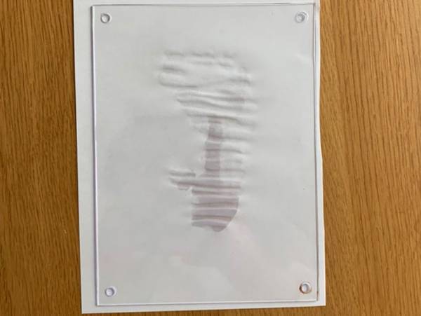 １００均ですべてそろう！これが手足形アートの進化版