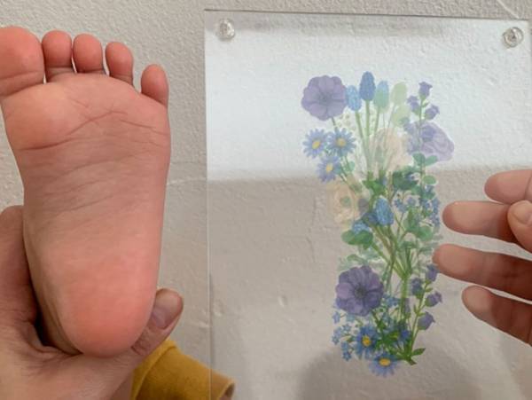１００均ですべてそろう！これが手足形アートの進化版