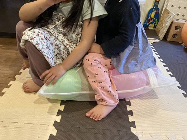 ２００円で手作りトランポリン！おうち時間を楽しもう