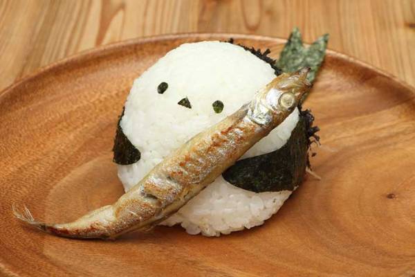 ユーモアたっぷりの『おにぎり』にキュン　「食べられない」「かわいすぎる」の声