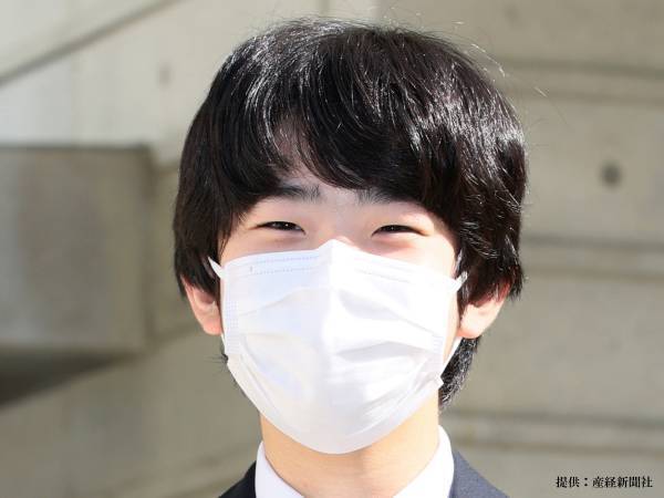 「新しい制服はいかがですか」の質問に…？　悠仁さま「これ、スーツなんです」
