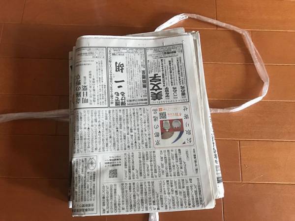知っておくと便利！簡単にギュッと縛れる新聞紙のまとめ方とは？