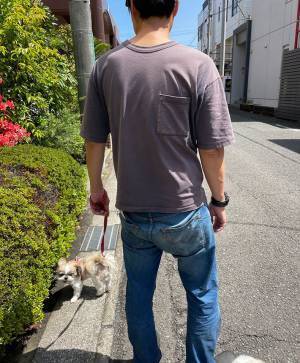 散歩に出たことを『後悔』　理由に「笑った」「ちょっと恥ずかしい」