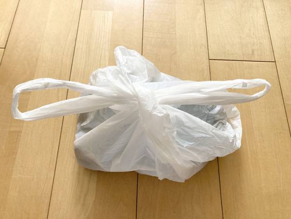 しっかり結べるのにラクにほどける！５秒でできるほどきやすいビニール袋の結び方