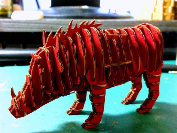 およそ６５００本の綿棒で作ったモノに「本当に綿棒！？」「すごすぎる」