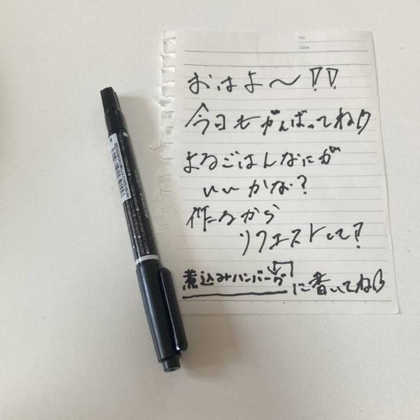 朝起きると、恋人からの手紙　内容に「どこに行けば出会える人なのか」