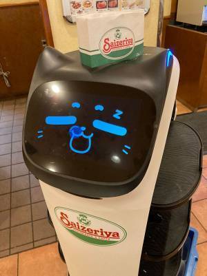 ラストオーダー後のサイゼ　店内で寝ていたのは…「めっちゃかわいい」「近所のお店に来てくれー！」