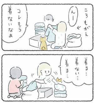 飼い主が困っていると、いつの間に？　豆柴の行動に「健気でかわいい」「あるある」の声