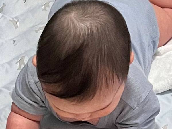 「めっちゃ見てる」　生後６か月の我が子が、熟読していたのは？