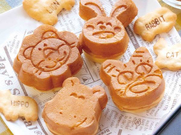 『たべっ子どうぶつ』カステラメーカーが登場　おなじみキャラをカステラで