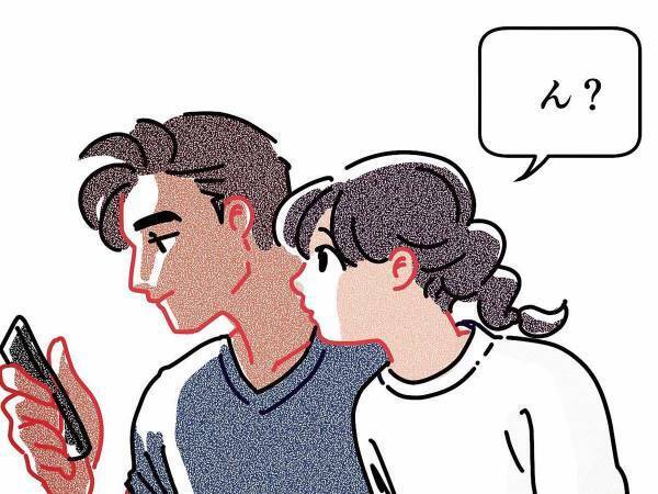 鼻の高さによる『視界の違い』にびっくり　夫と比べてみると…？