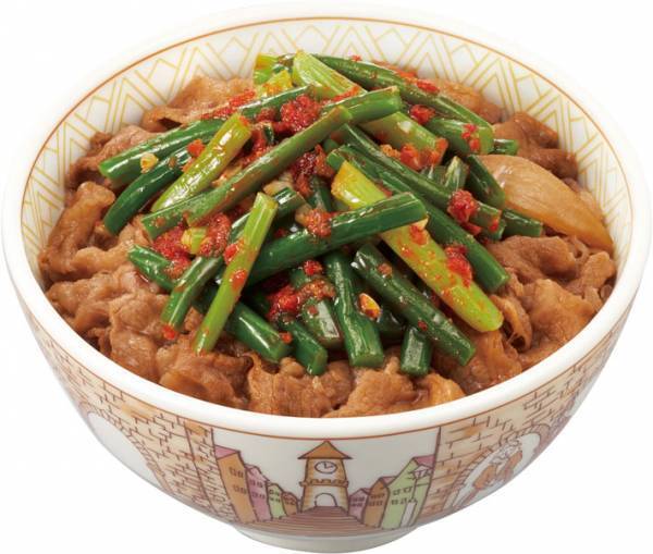 すき家から、夏を乗り切るニンニクたっぷりのメニューが登場！