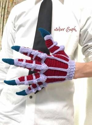 毛糸でできた手袋、完成形が…？　「懐かしい～！」「天才っているんだな」