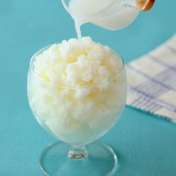 お風呂上がりに食べたら、至福　『カルピスかき氷』の作り方は？　「絶対うまい」「マネしよ」