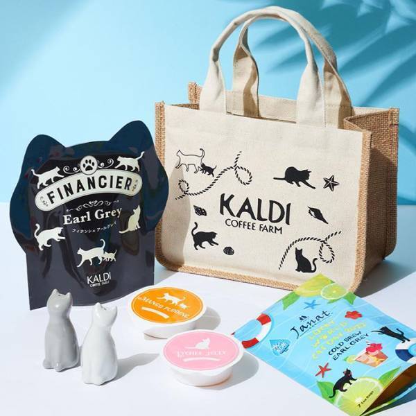 カルディで『猫グッズ』が数量限定販売！　夏らしいデザインに「絶対欲しい！」